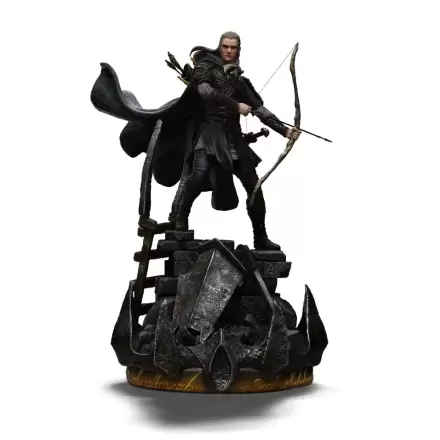 The Lord of the Rings Art Scale 1/10 Legolas Unleashed szobor figura 29 cm termékfotója