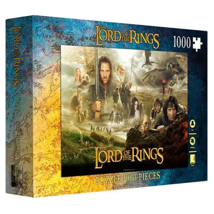 The Lord of the Rings Poster puzzle 1000db-os termékfotója