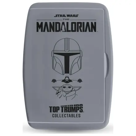 The Mandalorian and Grogu Top Trumps Collectables német nyelvű kártyajáték  termékfotó