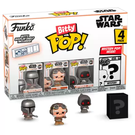 The Mandalorian Funko Bitty POP 4 db-os figura csomag Mandalorian termékfotója