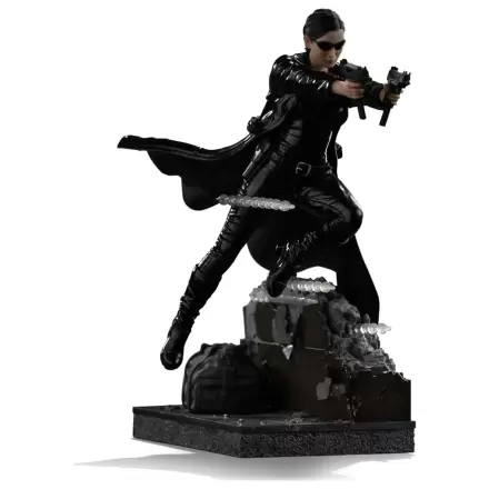 The Matrix Art Scale 1/10 Trinity szobor figura 22 cm      termékfotó