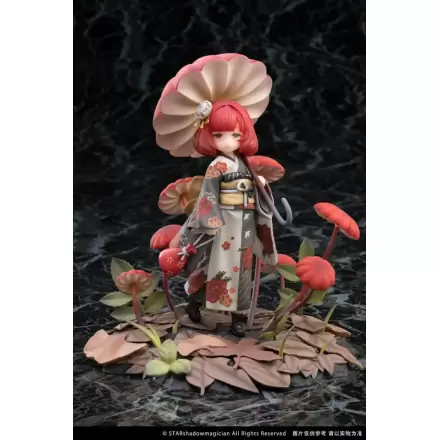 The Mushroom Girls 1/1 No.6 Marasmius Haematocephalus PVC szobor figura 23 cm termékfotó