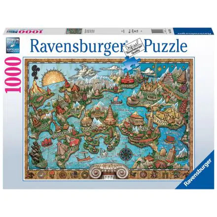 The Mystery of Atlantis puzzle 1000db-os termékfotó