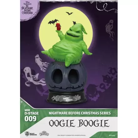 The Nightmare Before Christmas Mini Diorama Stage Oogie Boogie PVC figura 10 cm termékfotó