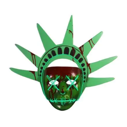 The Purge: Election Year Lady Liberty világító maszk termékfotó