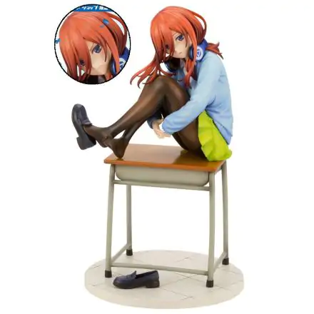 The Quintessential Quintuplets 1/8 Miku Nakano Bonus Edition PVC szobor figura 23 cm termékfotó