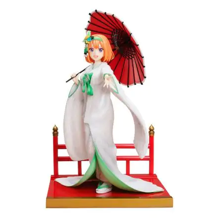 The Quintessential Quintuplets 2 1/7 Yotsuba Nakano Shiromuku PVC szobor figura 23 cm termékfotója