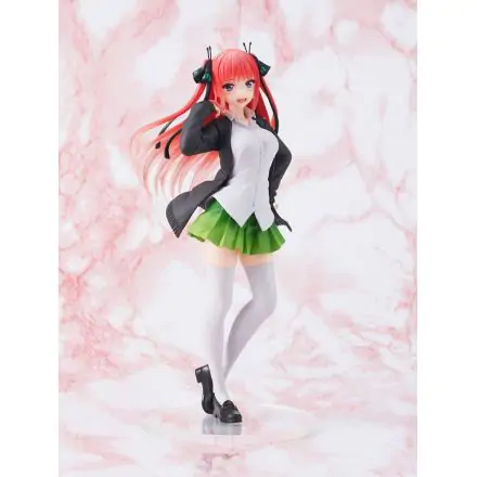 The Quintessential Quintuplets Coreful Nakano Nino Uniform Ver. PVC szobor figura 20 cm termékfotó