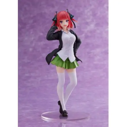 The Quintessential Quintuplets Coreful Nakano Nino Uniform Ver. Renewal PVC szobor figura 20 cm termékfotó