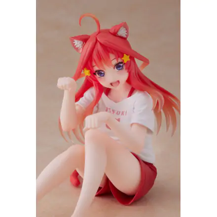 The Quintessential Quintuplets Desktop Itsuki Nakano Newley Written Cat Roomwear Ver. PVC szobor figura termékfotó