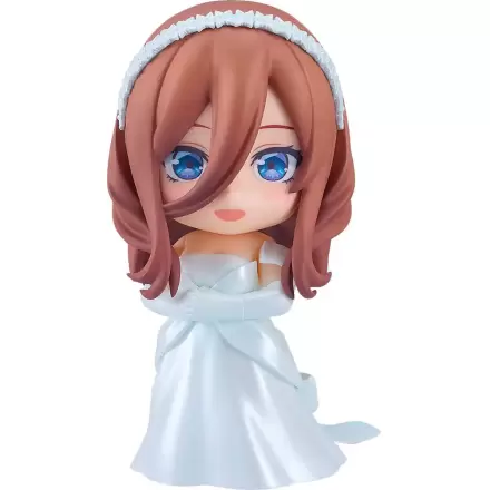 The Quintessential Quintuplets Nendoroid akciófigura Miku Nakano: Wedding Dress Ver. 10 cm termékfotó