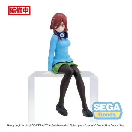 The Quintessential Quintuplets Specials PM Perching PVC Statue Miku Nakano 14 cm termékfotója