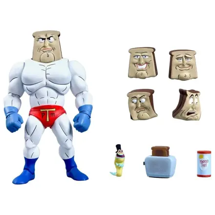 The Ren & Stimpy Show akciófigura Ultimate Powdered Toast Man 18 cm termékfotó