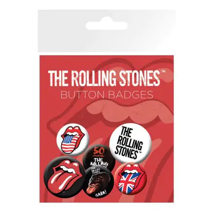 The Rolling Stones kitűző csomag termékfotó