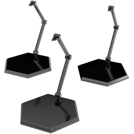 The Simple Stand Mini Nendoroid More for Mini figuras & Models Black Hex Type 3 db-os figura állvány csomag termékfotó
