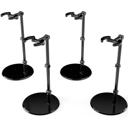 The Simple Stand Mini Nendoroid More for Mini figuras & Models mini Black 4 db-os figura állvány csomag termékfotó