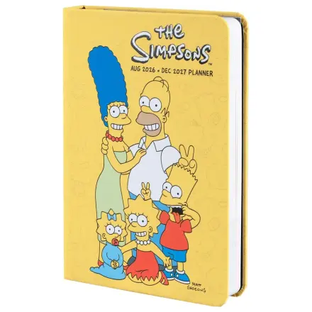 The Simpsons 2026/27 A6 Angol nyelvű határidőnapló  termékfotó