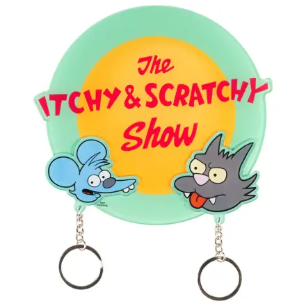 The Simpsons fali kulcstartó 2 db kulcstartóval termékfotó