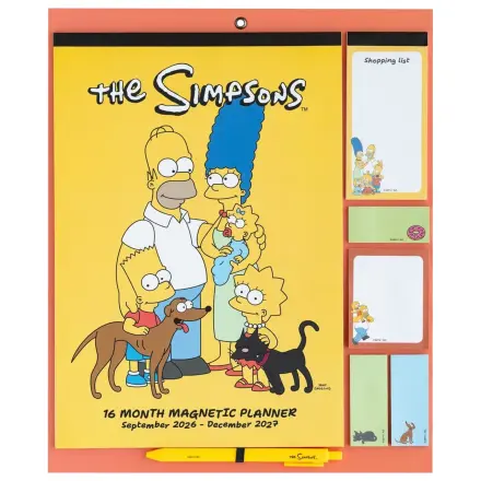 The Simpsons mágneses heti tervező 2026/27 30 x 35 cm termékfotó