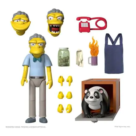 The Simpsons Ultimates Moe akciófigura 18 cm termékfotója