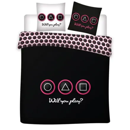 The Squid Game pamut ágyneműhuzat 135cm termékfotó