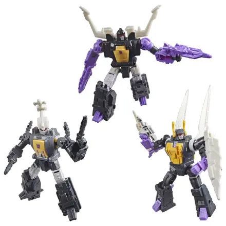 The Transformers: The Movie Studio Series Deluxe Class Insecticon Bombshell, Shrapnel & Kickback 3 db-os akciófigura csomag 14 cm termékfotó
