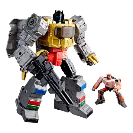 The Transformers: The Movie Studio Series Leader Class Dinobot Grimlock & Autobot Wheelie akciófigura 22 cm termékfotó
