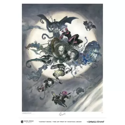 The Umbrella Academy Art Print by Yoshitaka Amano 60 x 80 cm termékfotó