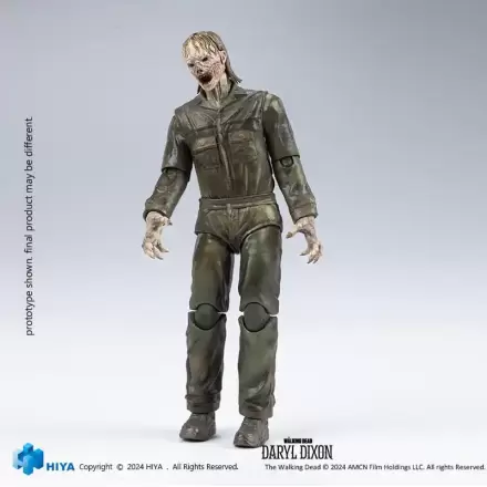 The Walking Dead Exquisite 1/18 Daryl Dixon Dark Eyes Walker Mini akciófigura 11 cm termékfotója