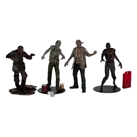 The Walking Dead Walkers 4 db-os akciófigura csomag 13 cm termékfotója