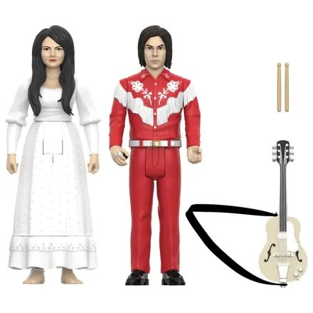 The White Stripes ReAction Action 2 db-os figura csomag Wave 02 The White Stripes (Elephant) 10 cm  termékfotó