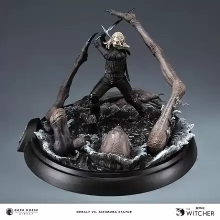 The Witcher 3 Geralt vs. Kikimora szobor figura 21 cm termékfotója