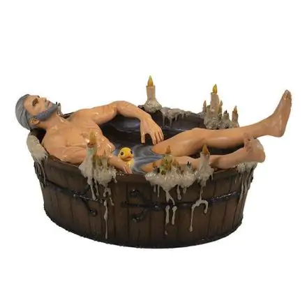 The Witcher 3 Wild Hunt Geralt in the Bath szobor figura 9 cm termékfotója