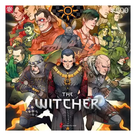 The Witcher Gaming Nilfgaard puzzle (500 darab) termékfotója