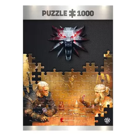 The Witcher Playing Gwent puzzle (1000 darab) termékfotója