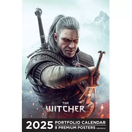 The Witcher Portfolio Kalender 2025 *Englische Version* termékfotója