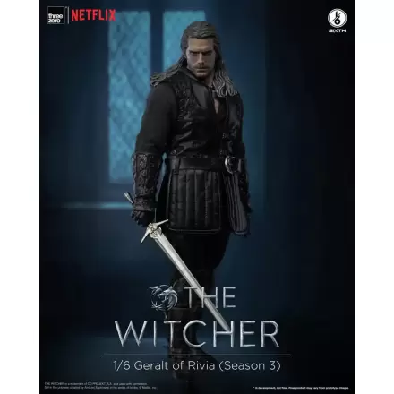 The Witcher Season 3 1/6 Geralt of Rivia akciófigura 31 cm termékfotója