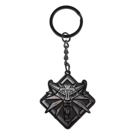 The Witcher White Wolf fém kulcstartó termékfotó