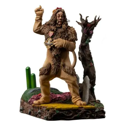 The Wizard of Oz Deluxe Art Scale 1/10 Cowardly Lion szobor figura 20 cm termékfotója