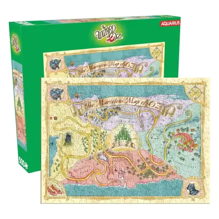 The Wizard Of Oz Map  puzzle (500 darab) termékfotó