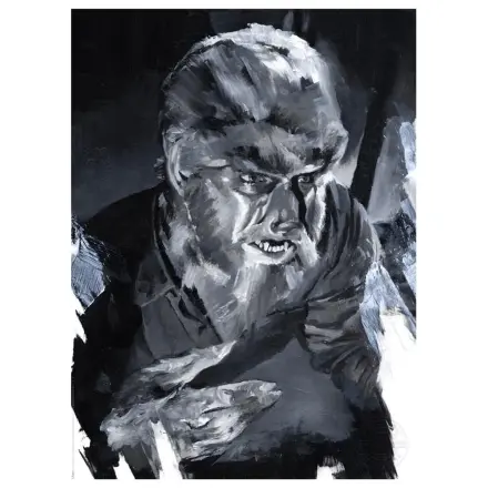 The Wolf Man Art Print The Wolf Man by Chris Valentine 41 x 31 cm - keretezetlen vászonkép termékfotó