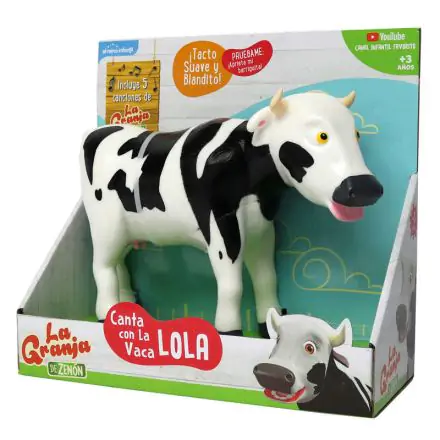 The Zenon Farm Sing with Lola Cow figura termékfotó