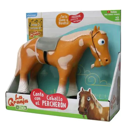 The Zenon Farm Sing with Percheron Horse figura termékfotó