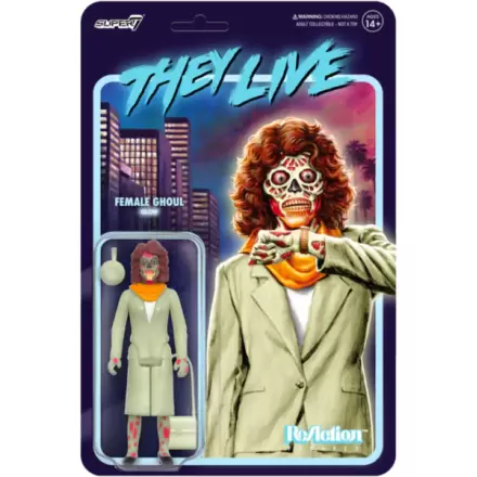 They Live ReAction Wave 02 Female Ghoul (Glow) akciófigura 10 cm termékfotó
