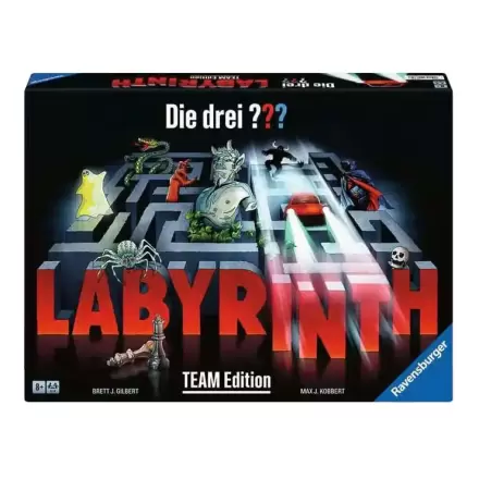 Three Investigators Labyrinth Team Edition német nyelvű társasjáték termékfotó