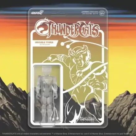 Thundercats ReAction Tygra (Clear) akciófigura 10 cm termékfotója