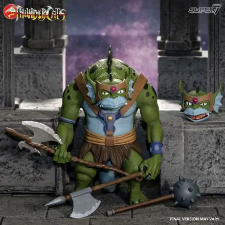 Thundercats Ultimates Wave 3 Slithe the Evil Mutant Leader akciófigura 18 cm termékfotó