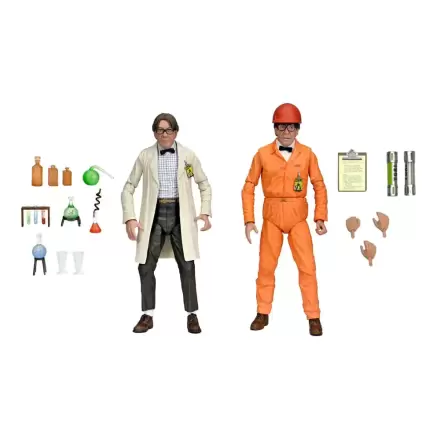 TMNT II: The Secret of the Ooze Lab Coat Professor Perry and Hazmat Suit Professor Perry 2 db-os akciófigura csomag 18 cm termékfotó