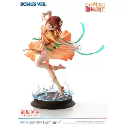 To Aru Kagaku no Railgun Prisma Wing PVC szobor figura 1/7 Misaka Mikoto Bonus Version 22 cm termékfotó
