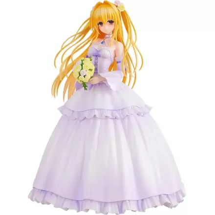 To Love-Ru Darkness 1/7 Golden Darkness Wedding Dress Ver. PVC szobor figura 23 cm termékfotója